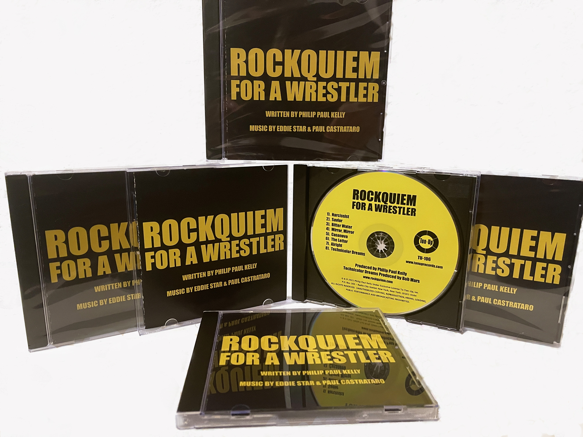 Rockquiem For A. Wrestler CD