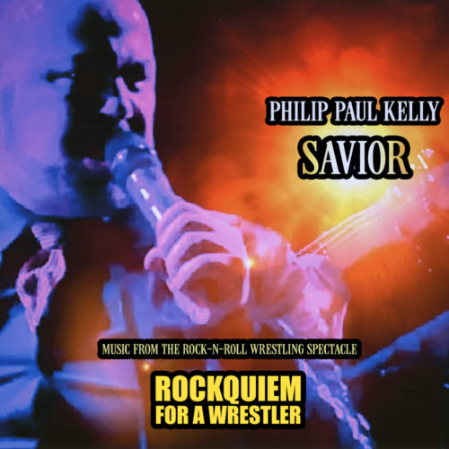 Artwork from Philip Paul Kelly's single "Savior"